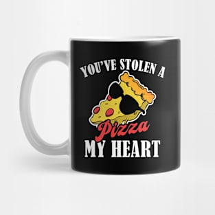 You've Stolen A Pizza My Heart - Pizza Valentines Day Mug